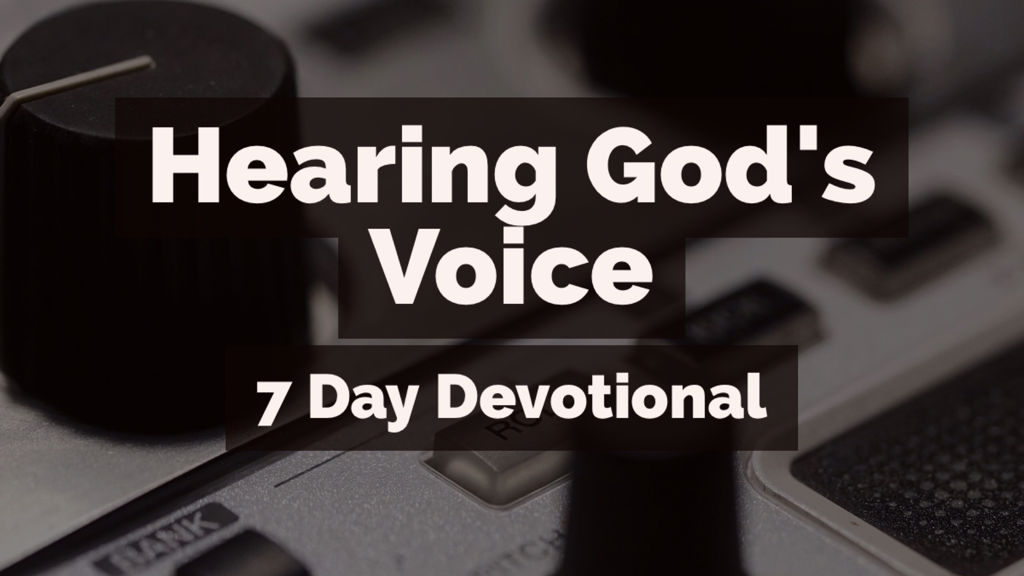 Hearing God's Voice Devotional
